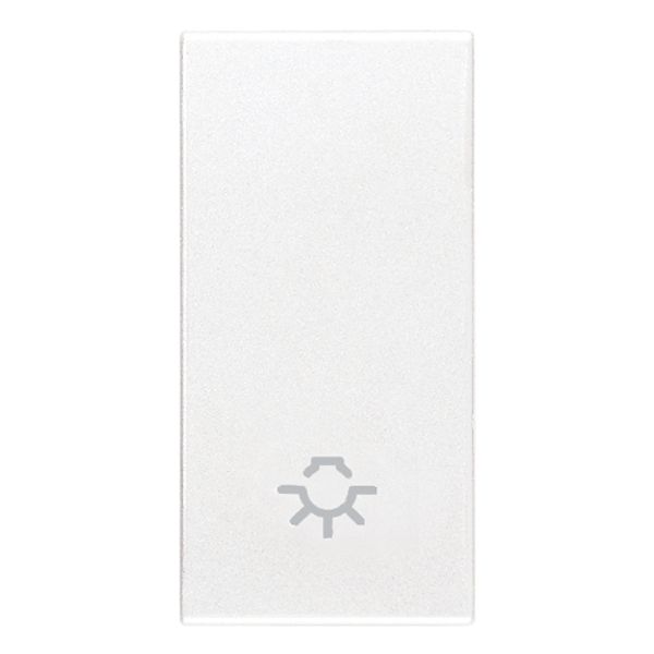 Button 1M light symbol white image 1