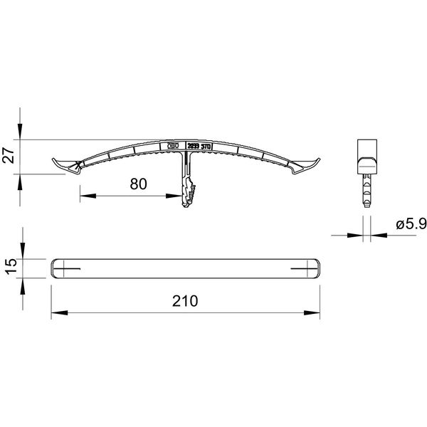 2033 STD Pressure clip  2x8 NYM3x1,5 image 2