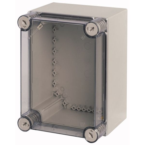 Insulated enclosure, smooth sides, HxWxD=250x187.5x175mm, NA type image 1