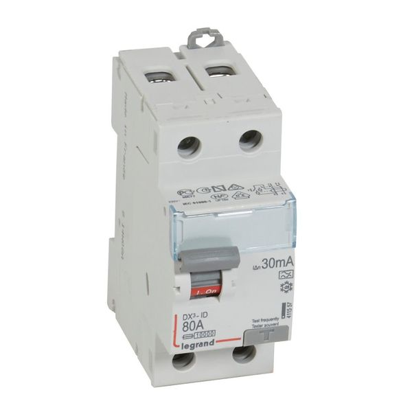 RCD DX³-ID - 2P - 230 V~ - 80 A - 30 mA - A type image 1