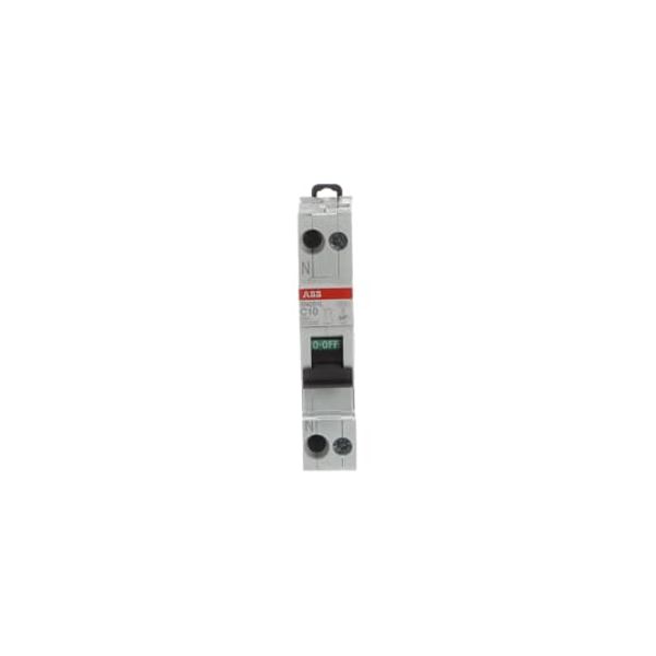 SN201 L-C10-L Miniature circuit breaker - 1+NP - C - 10 A image 1