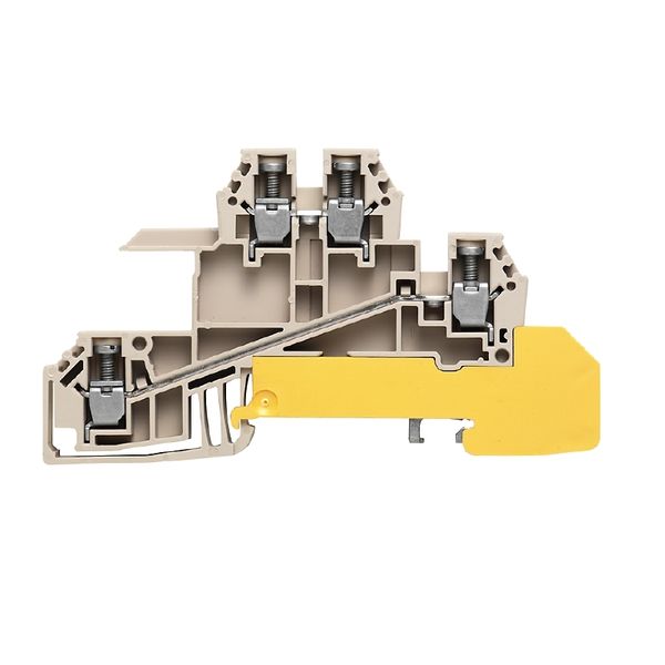 Multi level installation terminal block, Screw connection, 2.5 mm², 40 image 1