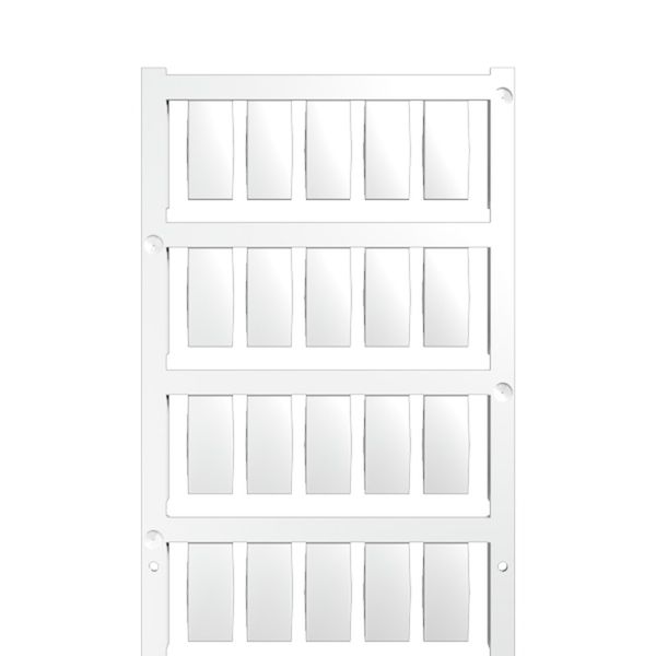 Device marking, 20 mm, PA 66, white image 1