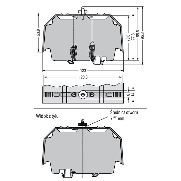 Cover Type 3 suitable for cover carrier, type 3 transparent image 5