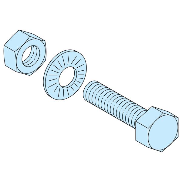 BOUTEN M8X50 RAILS (1 ST=20) image 1