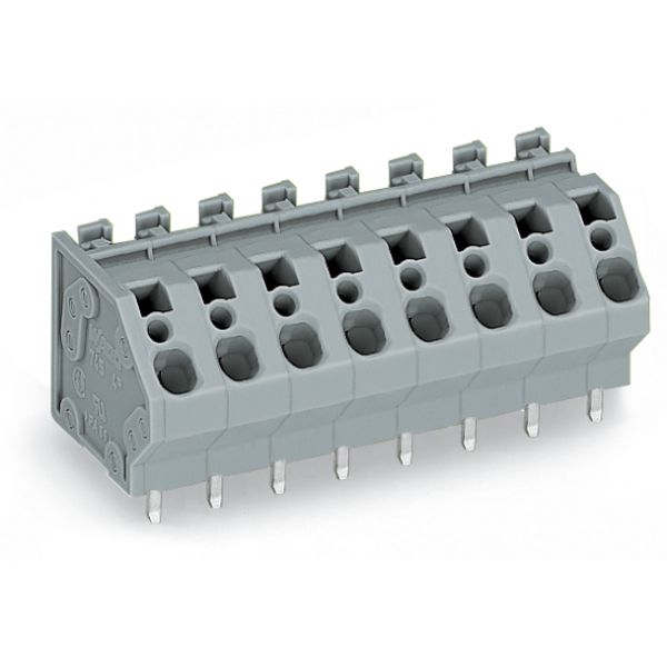 PCB terminal block 4 mm² Pin spacing 7.5 mm gray image 5