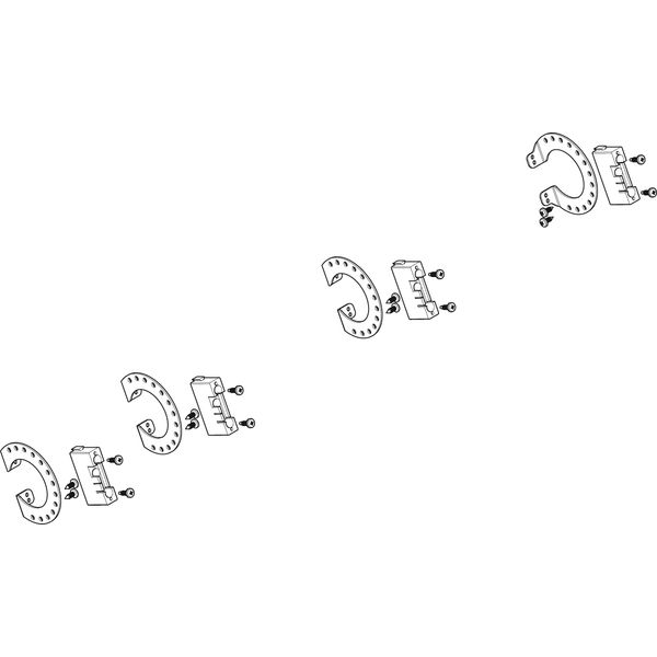 Busb.module N/PE f.CU12x5-30x10mm 1p image 1