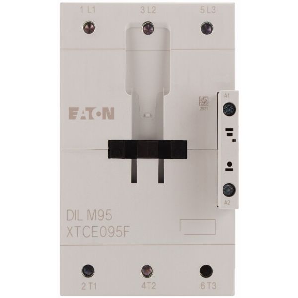 Contactor, 3 pole, 380 V 400 V 45 kW, 415 V 50 Hz, 480 V 60 Hz, AC operation, Screw terminals image 2