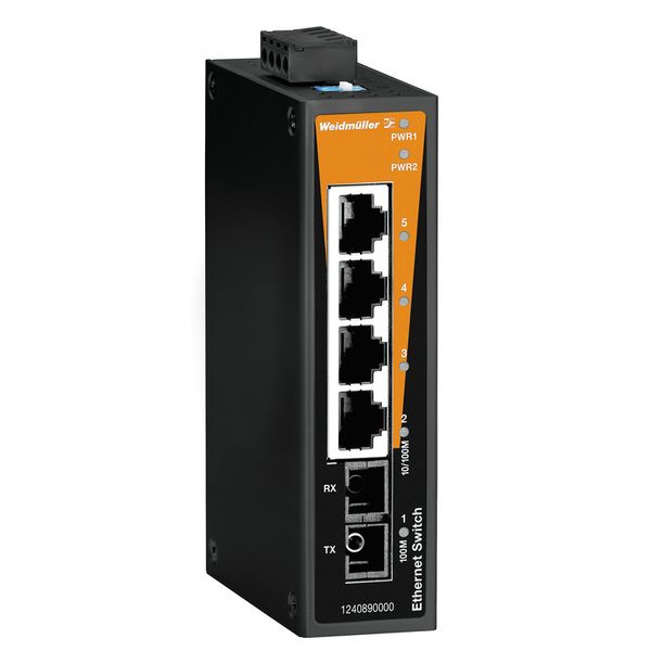 Network switch (unmanaged), unmanaged, Fast Ethernet, Number of ports: image 1