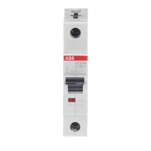 ST201M-C40 Miniature Circuit Breaker - 1P - C - 40 A image 1