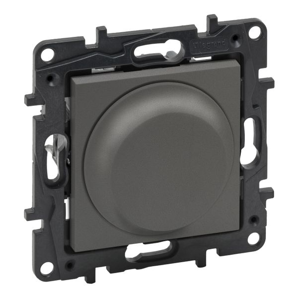 ROTARY DIMMER UNIVERSAL MEDIUM GREY image 1