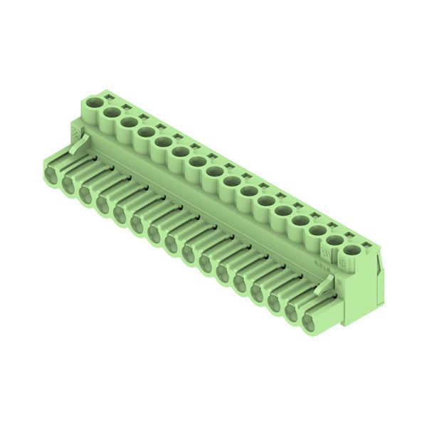 PCB plug-in connector (wire connection), 5.08 mm, Number of poles: 16, image 2