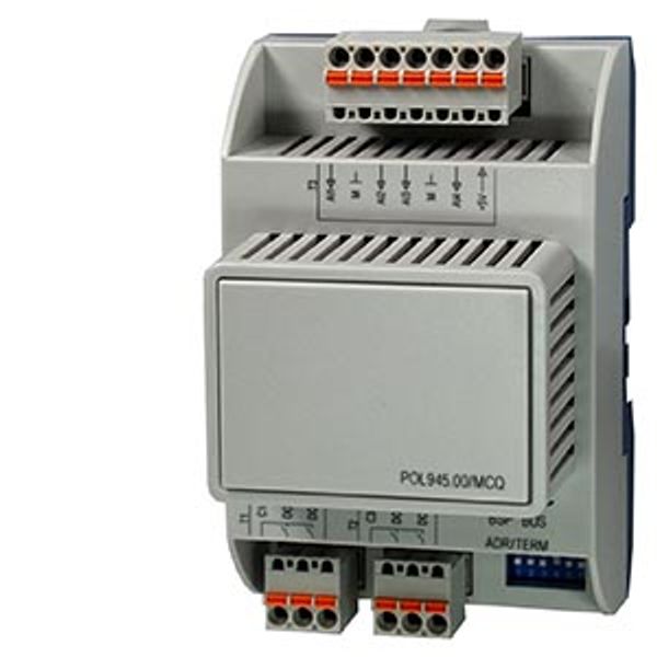 POL945.00/STD - I/O extension modules, to extend Climatix controllers POL6xx by 6 to 26 I/Os image 1