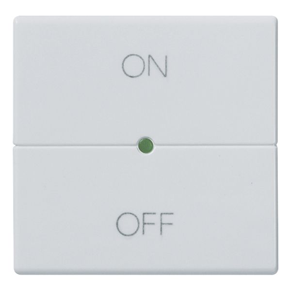 Button 2M ON/OFF symbols Silver image 1