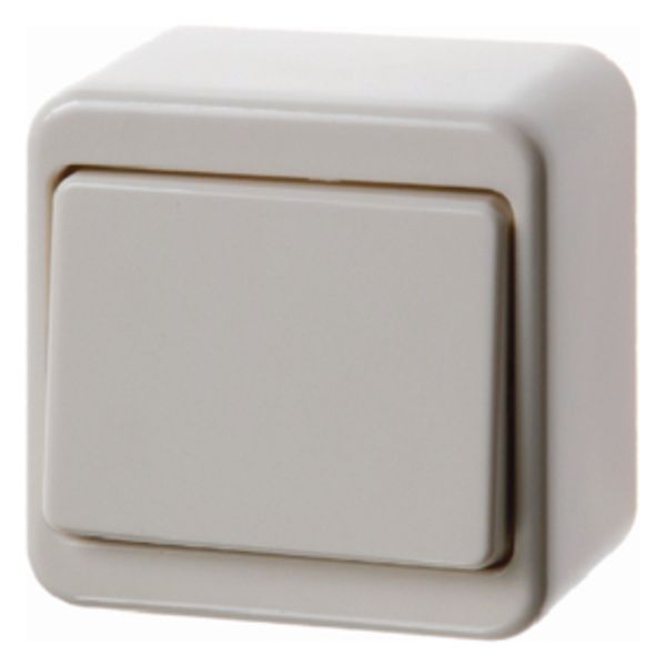 Intermediate switch surface-mtd, surface-mtd, white glossy image 1