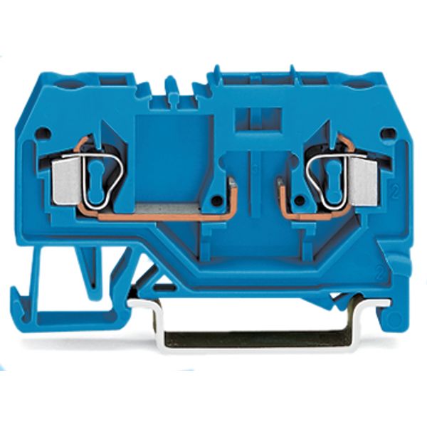2-conductor carrier terminal block for DIN-rail 35 x 15 and 35 x 7.5 4 image 2