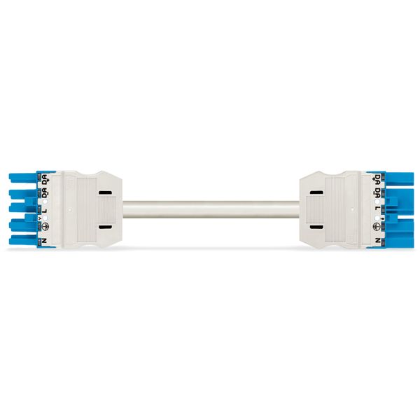 pre-assembled interconnecting cable Eca Socket/plug blue image 4