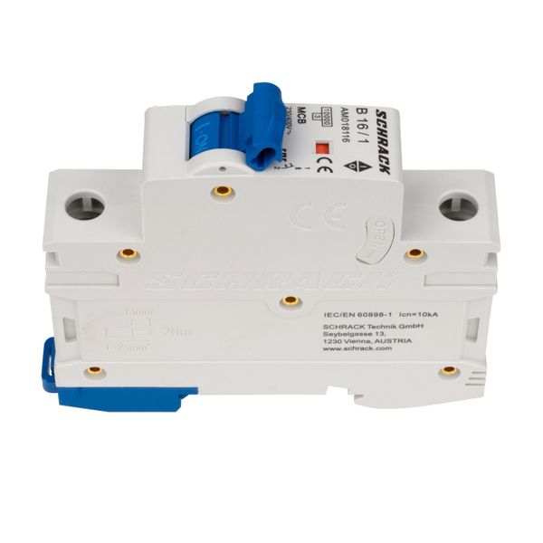 Miniature Circuit Breaker (MCB) AMPARO 10kA, B 16A, 1-pole image 3