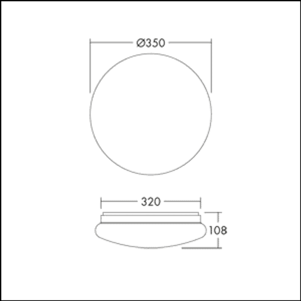 Wall-/ceiling luminaire LENA VARIO LED 320 1400 830/35/40 MWS image 6