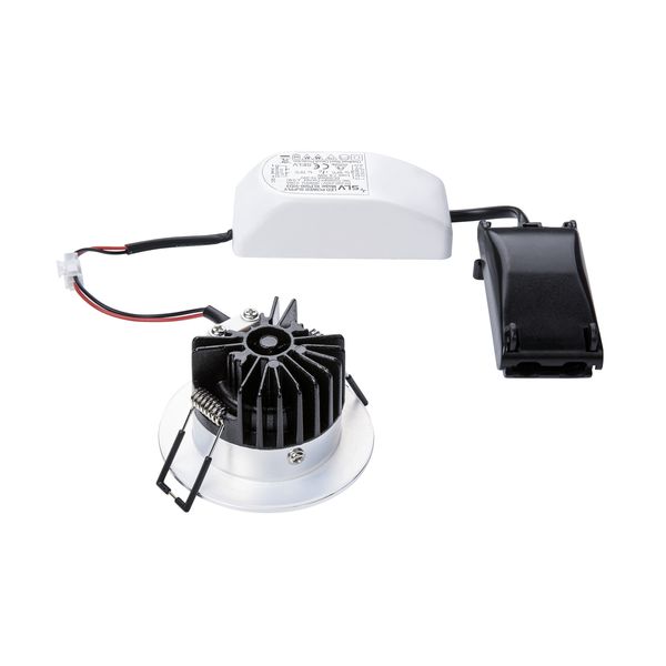 PATTA-I recessed ceiling lumin. 9W, 3000K, 38ø, round, alu image 5