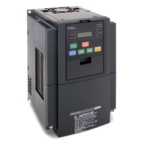 RX inverter drive, 15 kW, 32 A, 3~ 400 VAC, open/closed loop vector, b 3G3M9347C image 1