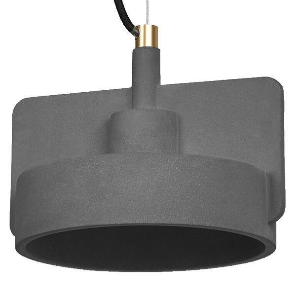 DECOR MOLD PENDANT 200MM 1XE27 DG LEDV image 1