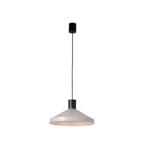 KOMBO GREY PENDANT LAMP ø400 1X E27 1L image 1