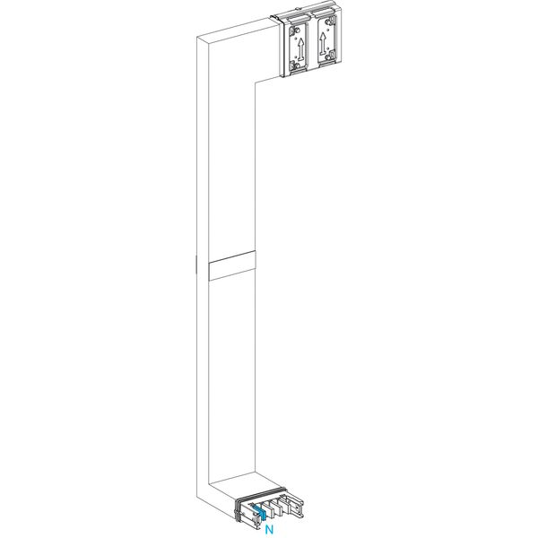 2X90° DWN 250X(700-1200)X250 MTM 400A FB image 1