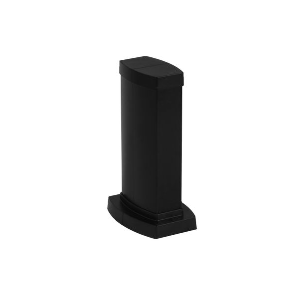 Mini column direct clipping 2 compartments 0.30m black image 1