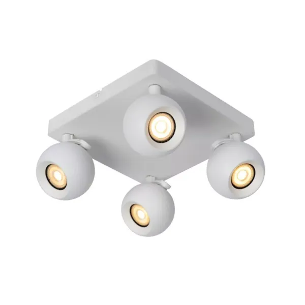 Lucide FAVORI - Ceiling spotlight - 4xGU10 - White image 1