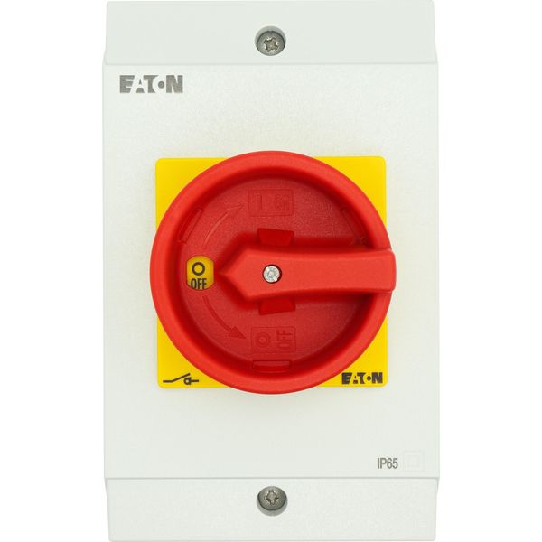 On-Off switch, P3, 63 A, surface mounting, 3 pole, Emergency switching image 23