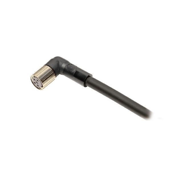 Sensor cable, M8 right-angle socket (female), 4-poles, PUR fire-retard image 1