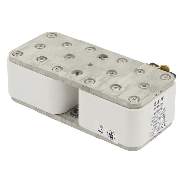 Fuse-link, high speed, 1800 A, AC 660 V, 2 x size 3, 74 x 167 x 52 mm, aR, IEC, single indicator image 9