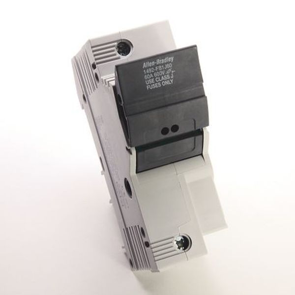 Allen-Bradley, 1492-FB Fuse Holder with 1 pole, Class J Type Fuses, 60A, Pkg. Qty. 6 image 1