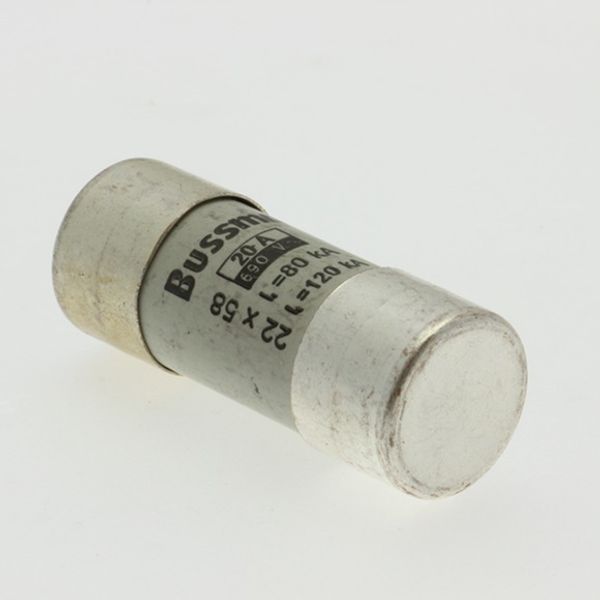 Fuse-link, LV, 20 A, AC 690 V, 22 x 58 mm, gL/gG, IEC, with striker image 4