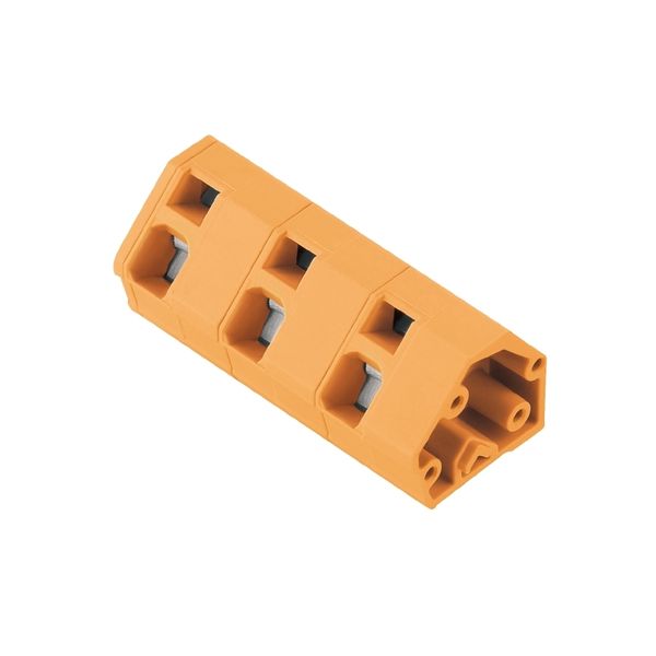 PCB terminal, 10.00 mm, Number of poles: 10, Conductor outlet directio image 1
