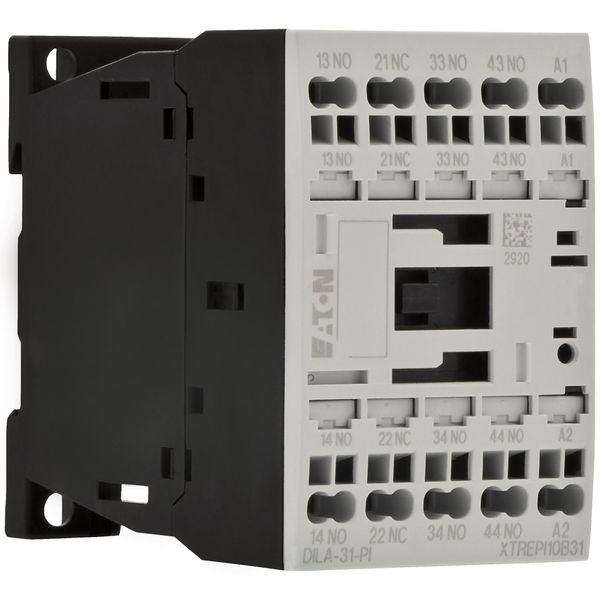 Contactor relay, 230 V 50 Hz, 240 V 60 Hz, 3 N/O, 1 NC, Push in terminals, AC operation image 15