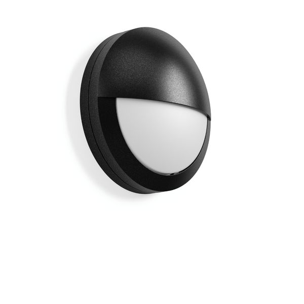 Rounded Midi, 10 W, 180 lm, 840, anthracite, on/off Wall luminaires, D image 1