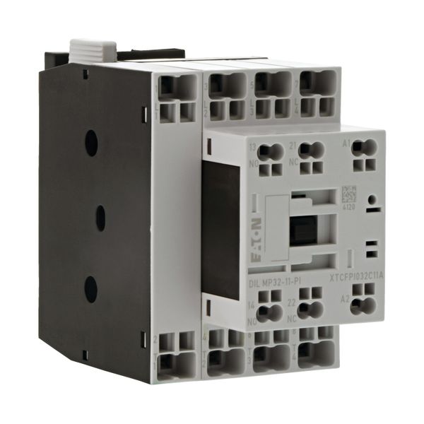 Contactor, 4 pole, AC operation, AC-1: 32 A, 1 N/O, 1 NC, 220 V 50/60 Hz, Push in terminals image 9