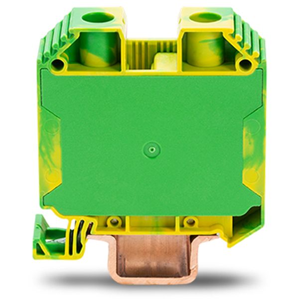 883-3507 2-conductor ground terminal block; 35 mm²; SCREW CLAMP CONNECTION image 2