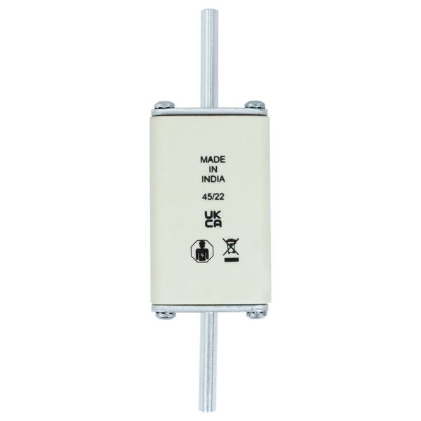 Fuse-link, high speed, 80 A, DC 1000 V, NH1, gPV, UL PV, UL, IEC, dual indicator image 19