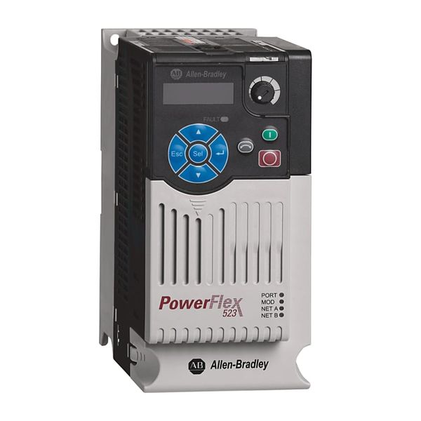 AC Drive, 4 kW (5 Hp), 380 480V AC Input, 50 Hz/60 Hz, Three Phase, 10Amp image 1