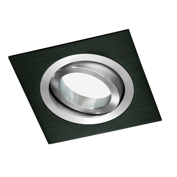 Helium Recessed Light SQ Black image 1