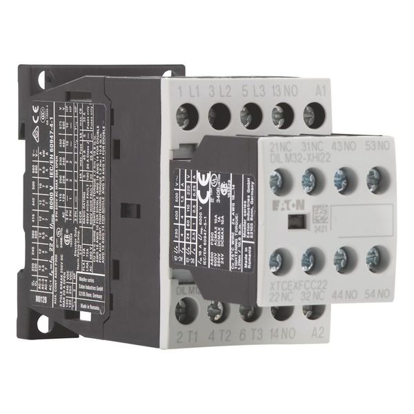 Contactor, 380 V 400 V 5.5 kW, 3 N/O, 2 NC, 230 V 50 Hz, 240 V 60 Hz, AC operation, Screw terminals image 7