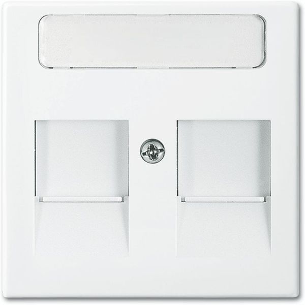 1800-914 CoverPlates (partly incl. Insert) Busch-balance® SI Alpine white image 1