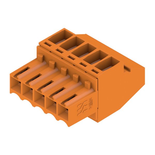 PCB plug-in connector (wire connection), 3.50 mm, Number of poles: 5,  image 4