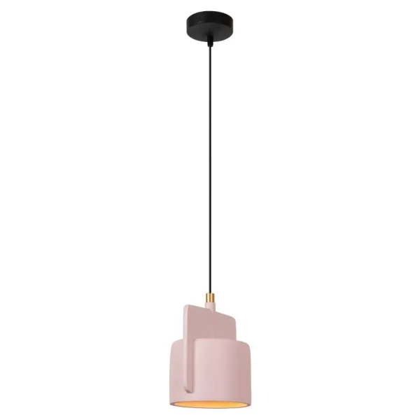 Lucide NINJA - Hanging lamp - 1xE27 - Pink image 1