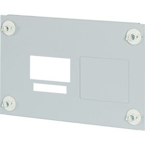 Front plate multiple mounting NZM1, vertical, HxW=200x400mm image 4