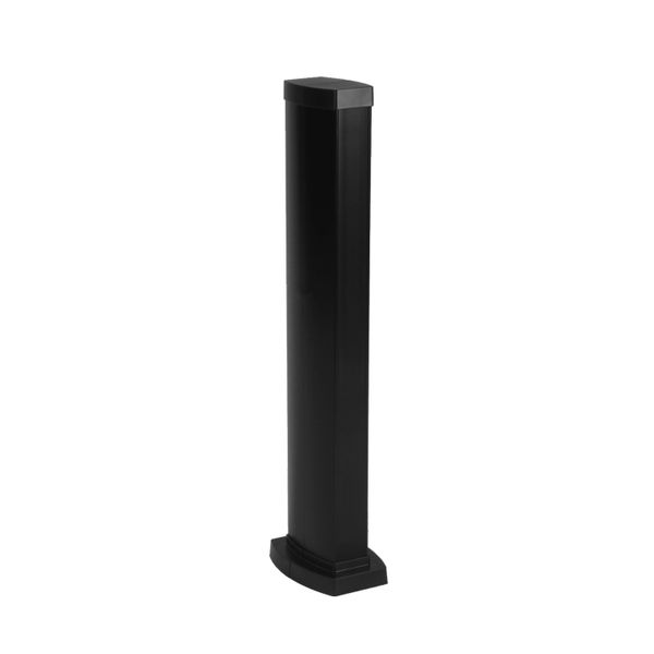 Mini column direct clipping 2 compartments 0.68m black image 1