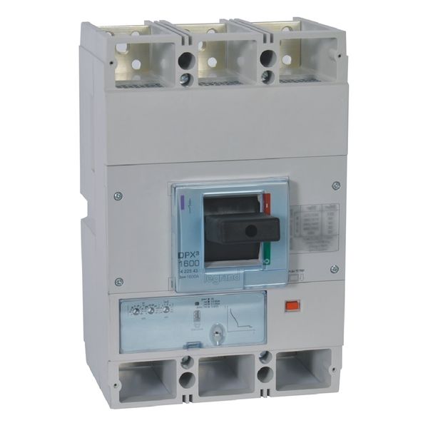 MCCB DPX³ 1600 - S1 electronic release - 3P - Icu 36 kA (400 V~) - In 1600 A image 1